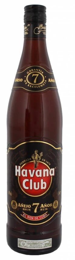 Havana Club Anejo 7YO Rum 1 Liter Gift Box