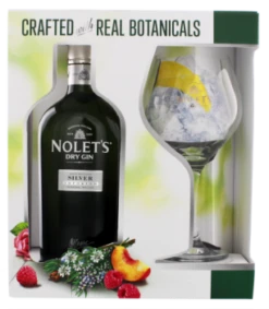 Nolets Dry Gin Silver 0,7L + Glas -GB-