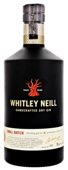 Whitley Neill Handcrafted Dry Gin 0,7L 43%